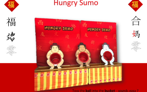 Hungry Sumo carnival game